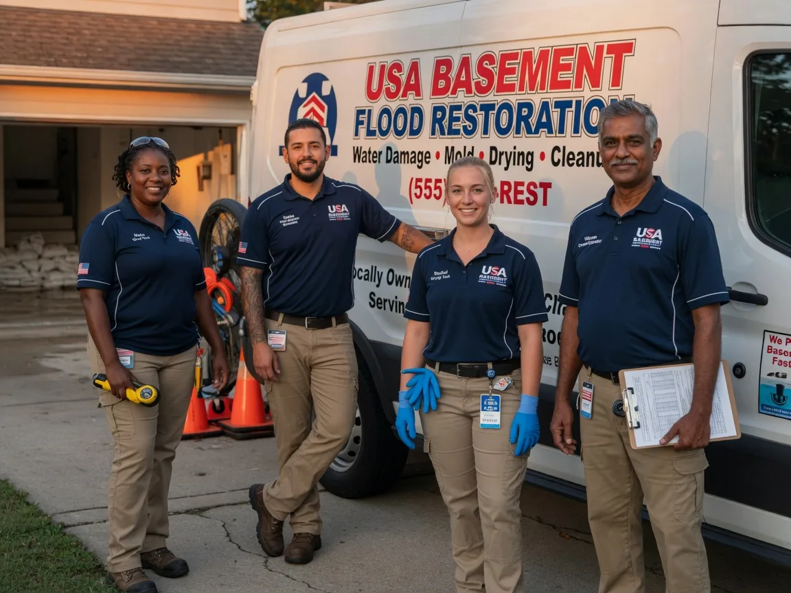 Basement Flood Cleanup company in Myrtlewood, AL